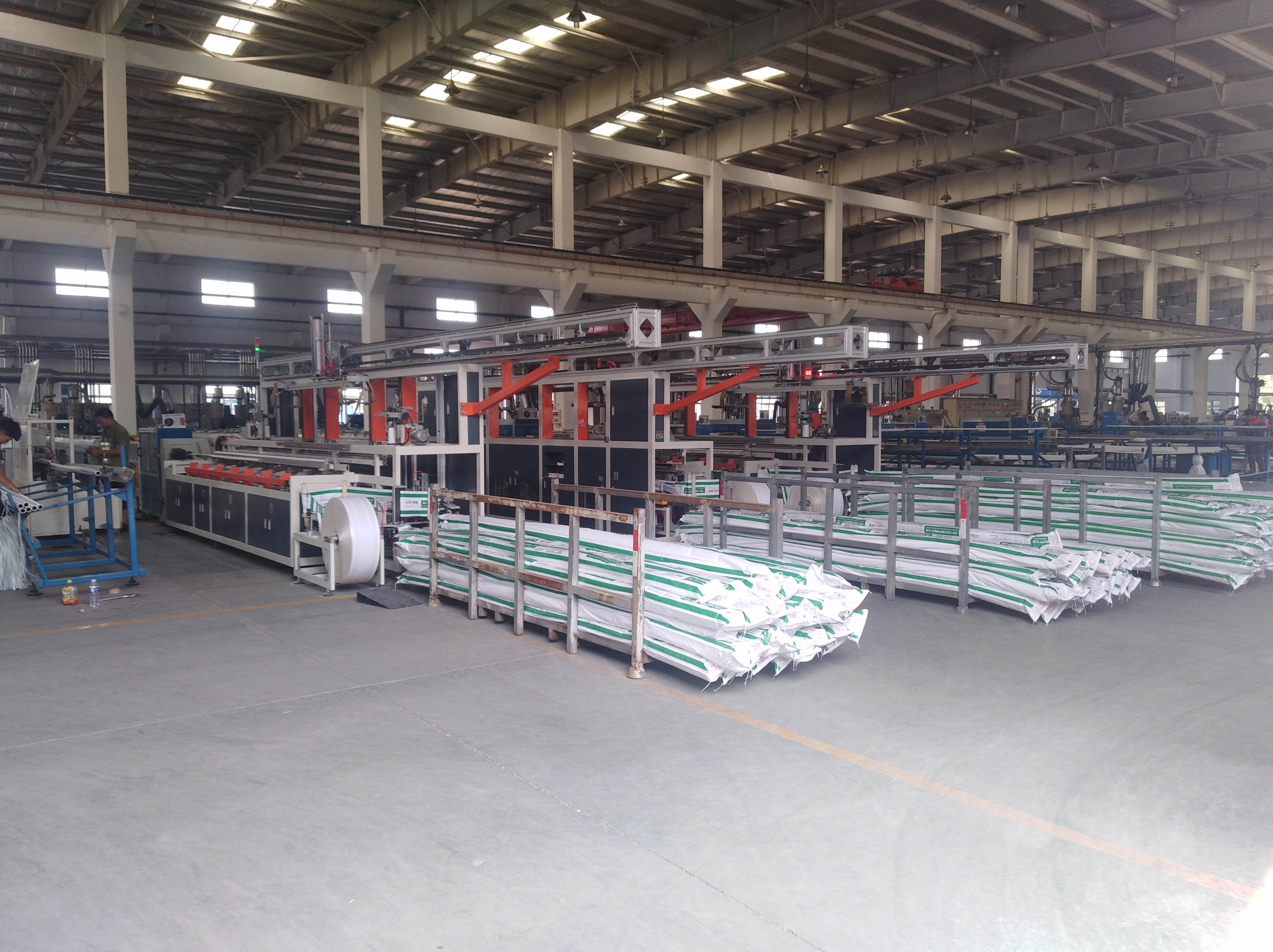 PPR管編(bian)織袋線縫包(bāo)裝機XBⅡ-20-32